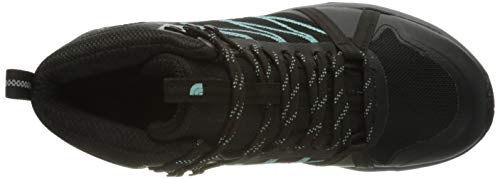 The North Face Womens Litewave Fastpack II Mid WP, Zapato para Caminar Mujer, TNF Black, 38.5 EU