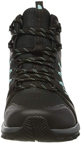 The North Face Womens Litewave Fastpack II Mid WP, Zapato para Caminar Mujer, TNF Black, 38.5 EU