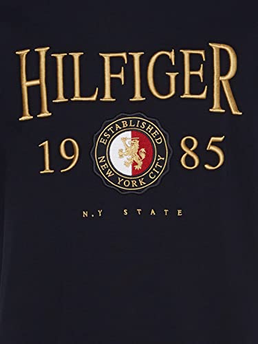 Tommy Hilfiger Tommy Hilfiger - Camiseta de hombre Hilfiger Icon Crest MW0MW22130BDS, Desert Sky, L