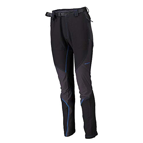 Trangoworld Manaslu Pantalón Largo, Hombre, Negro/Antracita, S