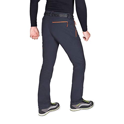 Trangoworld Peyreget Pant. Largo, Hombre, Negro, 3XL