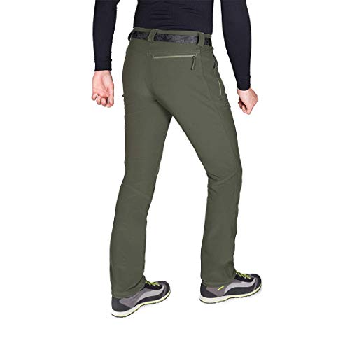 Trangoworld Peyreget Pant. Largo, Hombre, Verde Oscuro, S