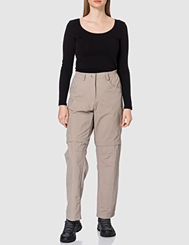 VAUDE Farley Zo - Pantalones V para mujer, Mujer, Pantalones, 42169, Boulder, 42-Short