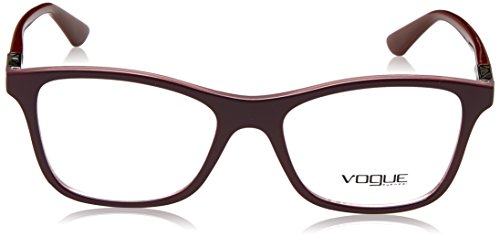 Vogue 0Vo5028 Monturas de Gafas, Top Dk Bordeaux/Pink Transparent, 51 para Mujer