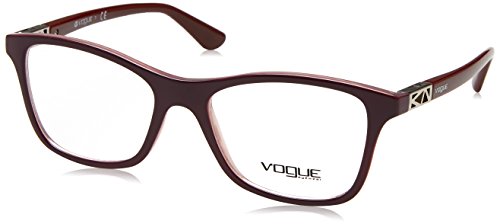 Vogue 0Vo5028 Monturas de Gafas, Top Dk Bordeaux/Pink Transparent, 51 para Mujer