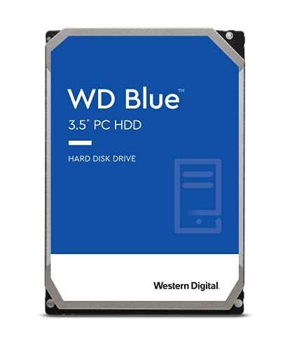 WD Blue - Disco duro para ordenadores de sobremesa de 2 TB (5400 rpm, SATA a 6 Gb/s, 64 MB de caché, 3,5") azul