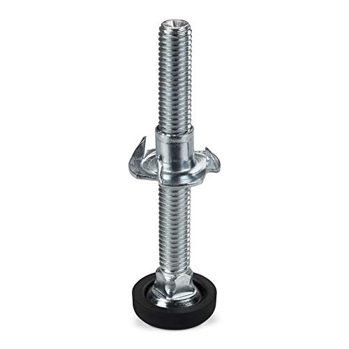 10 x Tornillo ajustable M8 x 70 mm con Tuerca de Bloqueo Capacidad de carga: hasta 300 kg Tornillo de Ajuste para Mueble