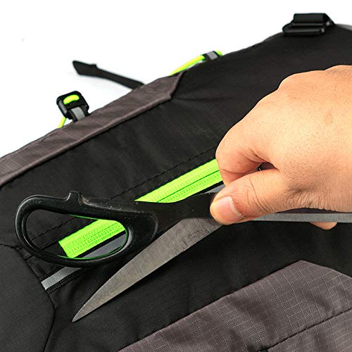 10L Resistente al Agua Mochila, Portátil Mochila Trekking Laptop Daypack Durable Impermeable para Escalada Viajes Actividades al Aire Libre (10L,Naranja)