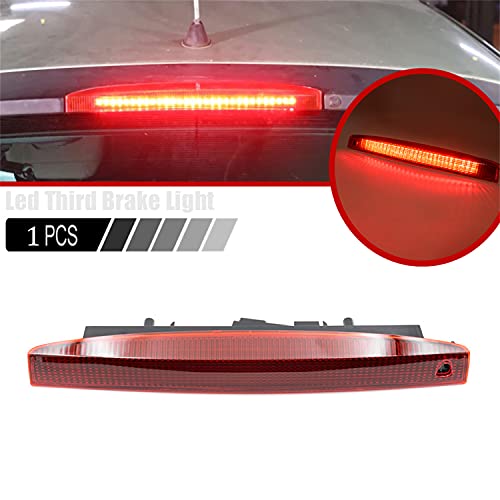 1X LED rojo Tercera luz de freno Luz de freno del coche Conjunto de la lámpara de freno Luz de freno trasera compatible con Renault Megane II Estate 2003-2009