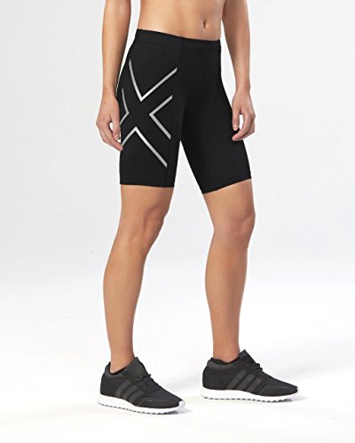 2XU WA4176b Pantalón Compresivo, Plateado, M para Mujer