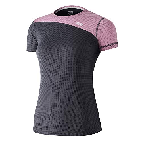 42K RUNNING - Camiseta técnica 42K Atria para Mujer Shark Grey L