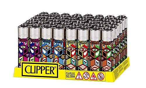 48 mecheros Clipper grandes, variados