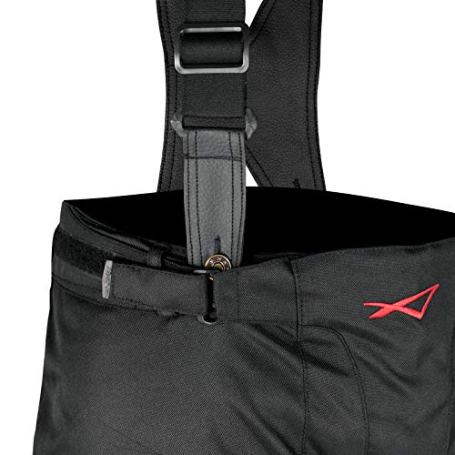 A-Pro – Pantalón de cordura, con forro térmico, resistente al agua, profesional, con protectores CE, para hombre, 30