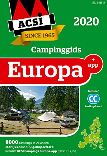 ACSI Campinggids Europa + app 2020: set 2 delen