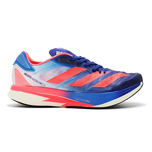 Adidas Adizero Adios Pro 2, Zapatillas de Gimnasia Unisex Adulto, FTWR White Carbon Solar Red, 41 1/3 EU