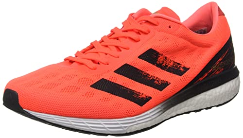 adidas Adizero Boston 9 M, Zapatillas para Correr Hombre, Solar Red Core Black Gold Met, 48 EU