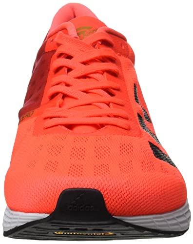 adidas Adizero Boston 9 M, Zapatillas Unisex Adulto, Solar Red Core Black Gold Met, 44 EU