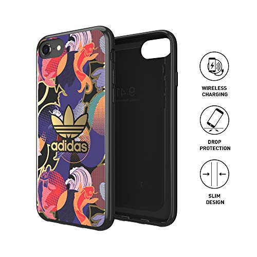 adidas - Carcasa para teléfono móvil Compatible con iPhone 6, 6S, 7, 8, iPhone SE2, Funda Transparente testada contra caídas con diseño Chino y Bordes elevados