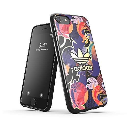 adidas - Carcasa para teléfono móvil Compatible con iPhone 6, 6S, 7, 8, iPhone SE2, Funda Transparente testada contra caídas con diseño Chino y Bordes elevados