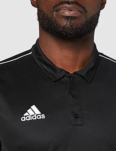 adidas CORE18 Camiseta Polo, Hombre, Black/White, 3XL