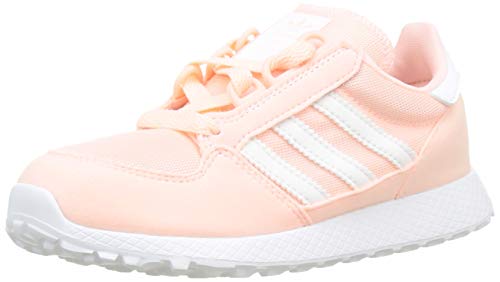 Adidas Forest Grove C, Zapatillas de Gimnasia Unisex Niños, Naranja (Clear Orange/FTWR White/Clear Orange Clear Orange/FTWR White/Clear Orange), 35 EU