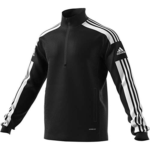 adidas GK9562 SQ21 TR Top Pullover Mens Black/White S