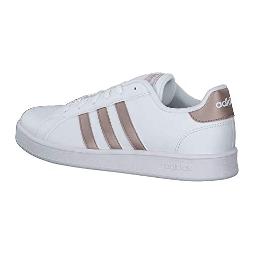 adidas Grand Court, Sneaker, Multicolor Ftwwht Coppmt Glopnk 000, 38 EU