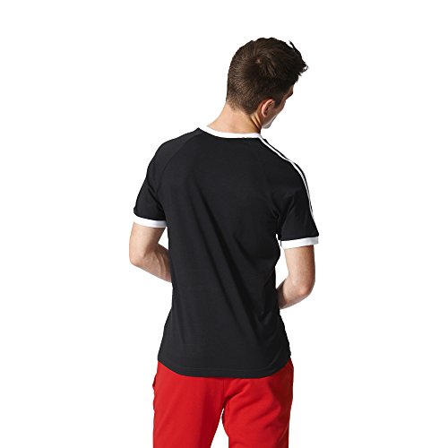 adidas Originals California - Camiseta para Hombre, Color Negro y Blanco