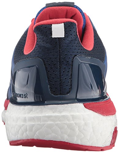 adidas Performance Supernova ST zapatillas de running para hombre, Azul (Multicolor (Collegiate Navy/White/Scarlet)), 4 D(M) US