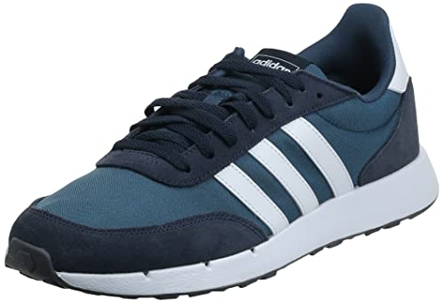 adidas Run 60S 2.0, Road Running Shoe Hombre, Crew Navy/Cloud White/Legend Ink, 39 1/3 EU