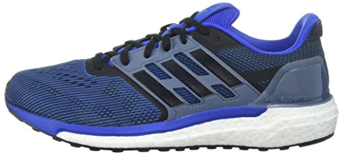 adidas Supernova M Tenis para Correr para Hombre, Rojo (Hi-Res Rojo/Núcleo Negro/Acero Inoxidable), 43.5 EU