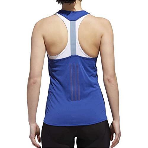 adidas Supernova Tank Camiseta, Azul / (Mystery Ink f17/Raw Grey s18), M para Mujer