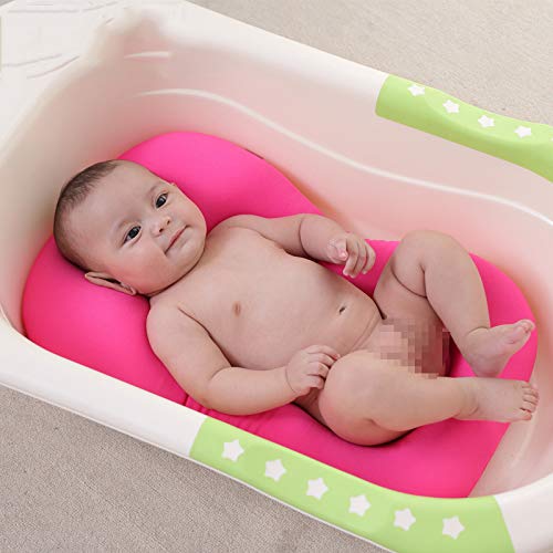 Almohada de baño para bebé Moonvvin, diseño flotante, para recién nacido.