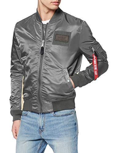 ALPHA INDUSTRIES MA-1 TT Custom Chaqueta, Vert Vintage, S para Hombre