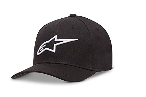 Alpinestar Ageless Curve Gorra, Hombre, Negro/Blanco, L/XL