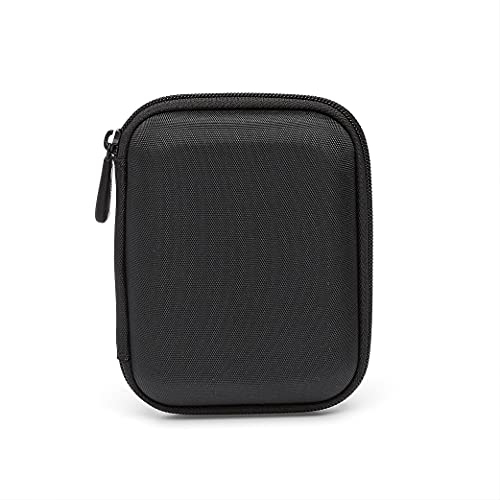 Amazon Basics - Funda de disco duro, color negro y naranja