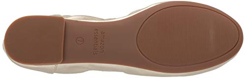 Amazon Essentials Belice Ballet Flat Zapatos Bailarinas,Dorado, 37 EU