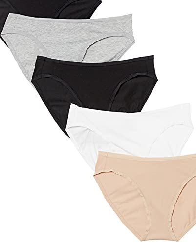 Amazon Essentials - Braguitas - para mujer multicolor Neutral Assorted XS