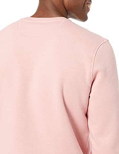 Amazon Essentials Crewneck Fleece Sweatshirt sudadera, Rosa (pink), Medium