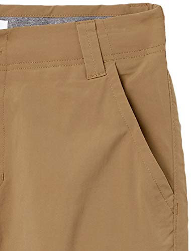 Amazon Essentials Straight-fit Rugged Stretch Cargo Outdoor Lightweight Pant Pantalones, Marrón Caqui, 35W / 30L