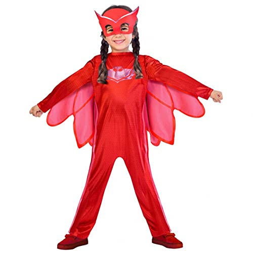 amscan - Disfraz de Owlette de PJ Masks - 9902949 - Color Rojo