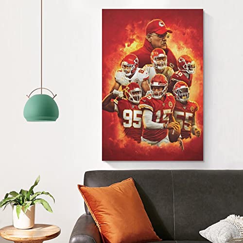 Andy Reid Carnell Lake Bennie Fowler - Póster decorativo para pared (20 x 30 cm)