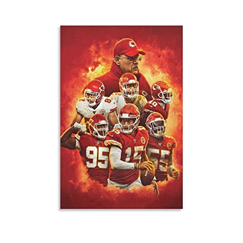 Andy Reid Carnell Lake Bennie Fowler - Póster decorativo para pared (20 x 30 cm)