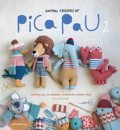 Animal Friends of Pica Pau 2: Gather All 20 Original Amigurumi Characters (idioma en Inglés)