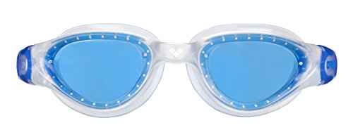 ARENA Cruiser Soft Gafas de Natación, Unisex Adulto, Transparente/Azul, Universal