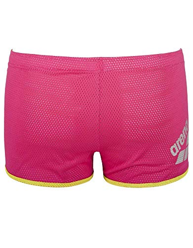 Arena Square Cut Drag Suit Bañador, Mujer, Rosa (Fuchsia), L