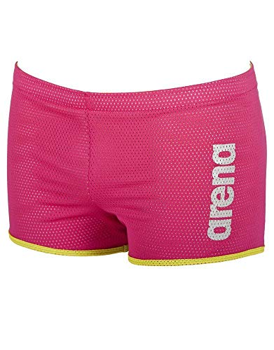 Arena Square Cut Drag Suit Bañador, Mujer, Rosa (Fuchsia), L