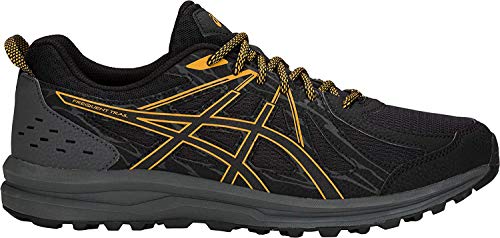 ASICS - Frequent Trail - Zapatillas de deporte para hombre, para correr, Negro (Negro/Negro), 41