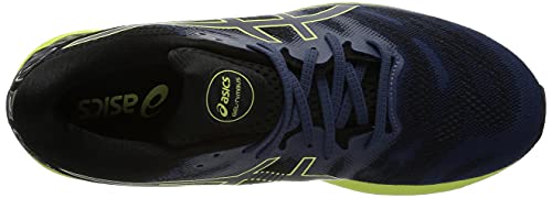 Asics Gel-Nimbus 23, Zapatillas para Correr Hombre, Thunder Blue/Glow Yellow, 45 EU