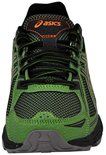 Asics - Gel-Venture 6 - Zapatillas deportivas de hombre para correr, Azul (Verde cedro/naranja lava.), 43 EU